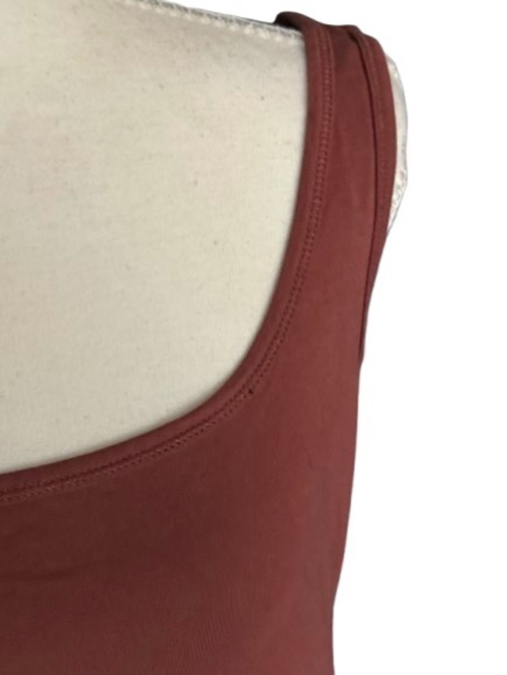 SOFTEST!!! Pima Cotton Tunic Tank Top PERUVIAN CONNECTION Long Designer Med - Picture 5 of 10